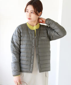B:MING by BEAMS（ビーミング by ビームス）mont-bell × B:MING by BEAMS / 別注 ラウンドネック ダウンジャケット 21AW ＜WOMEN＞（ブルゾン ダウンジャケット・ベスト）通販｜BEAMS