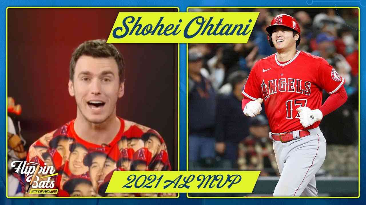 Ben Verlander reacts to Shohei Ohtani winning the 2021 AL MVP award | Flippin Bats - YouTube