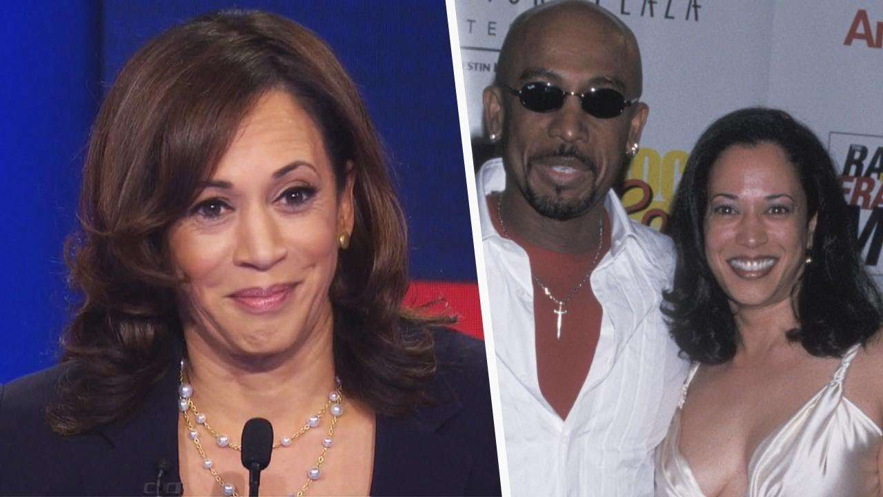 Kamala Harris Once Dated Montel Williams - YouTube