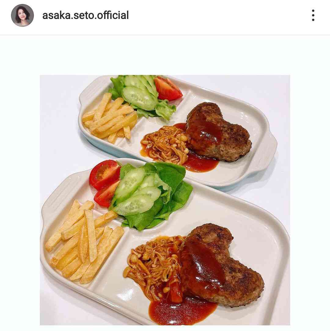 瀬戸朝香、長女誕生日の手作りハート型ハンバーグ公開「かわいい」「いい夫婦の日に生まれたんだ」