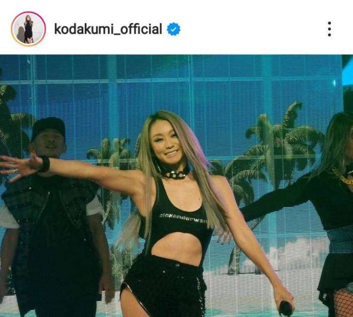 倖田來未、美腹筋が覗くステージSHOTに絶賛の声「すごい鍛えられてる」「そのスタイルキープ凄すぎ」 | E-TALENTBANK co.,ltd.
