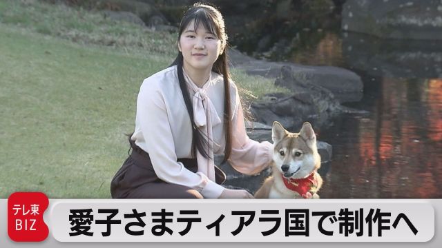 愛子さまティアラ　国の予算で今後制作も検討｜テレ東BIZ（テレビ東京ビジネスオンデマンド）