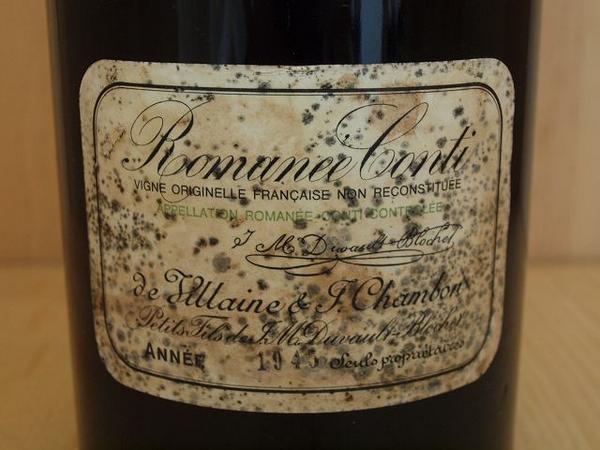 DRC ロマネコンティ 1945年 ジェロボアム（3000ml）330,000,000円