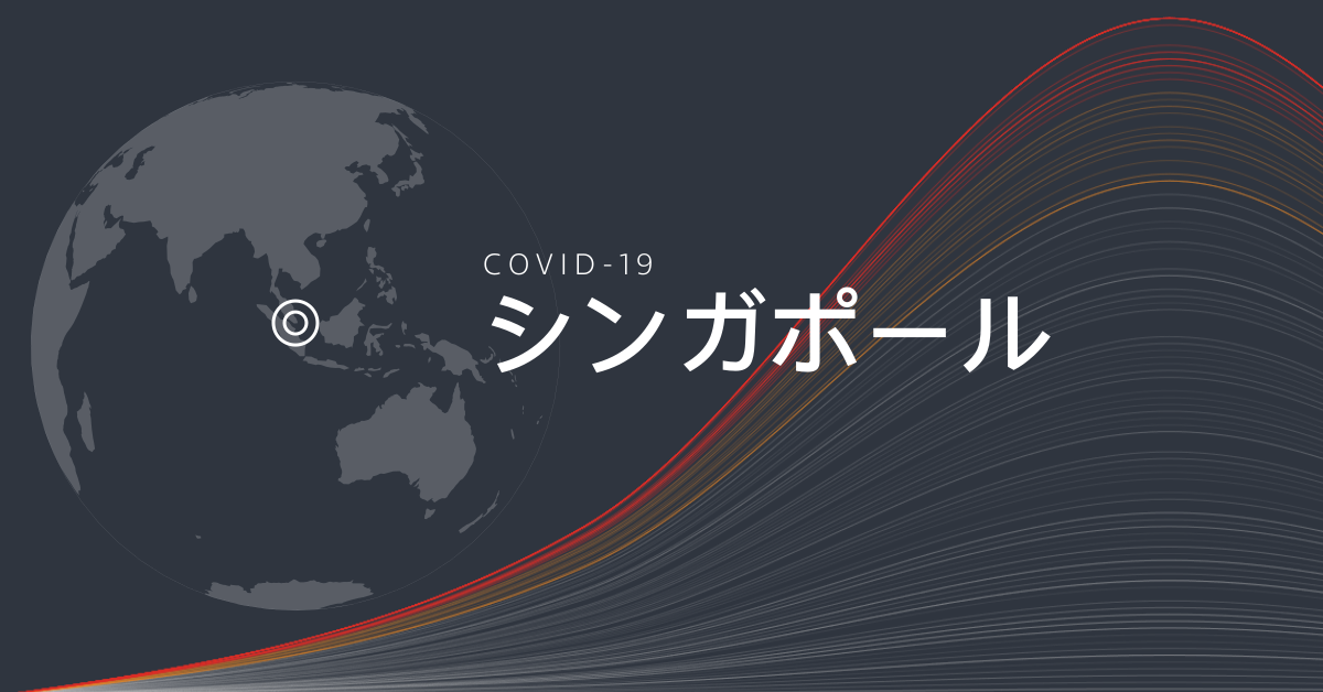 シンガポールにおける新型コロナウイルスの感染状況・グラフ*