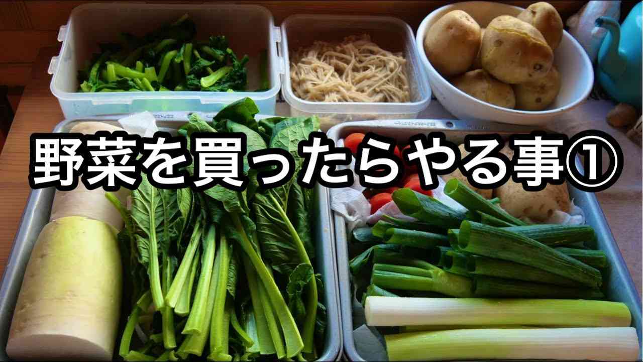 【主婦必見】これで野菜を無駄にしない｜日々の料理に役立つ事 - YouTube