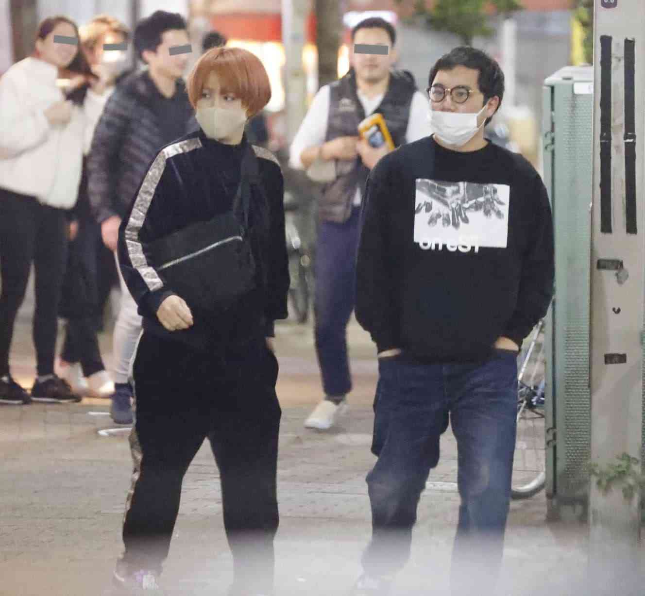 霜降り明星せいや& 尼神インター渚　真夜中へべれけツーショット