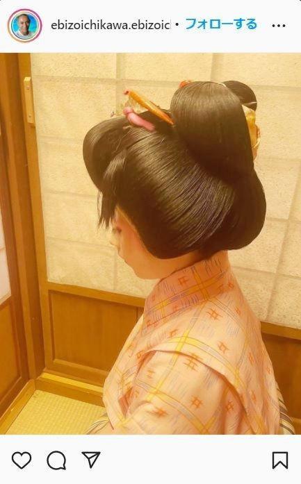 市川海老蔵　麗禾ちゃんが「涙を流して稽古」歌舞伎の壁と戦う娘の写真