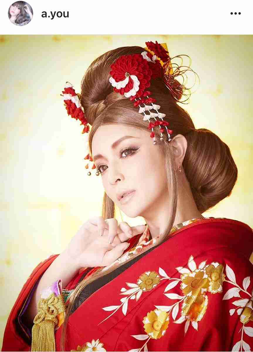 浜崎あゆみ、花魁ショットの美しさに感嘆の声「究極の日本人形」「息が止まる美しさ」 : スポーツ報知