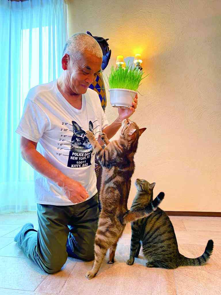岩合光昭、猫と暮らす日常 いい子になったのは「しっかり話すようにしてから」?