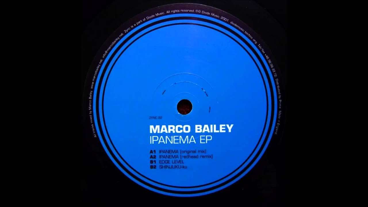 Marco Bailey - Ipanema (Original Mix) - YouTube