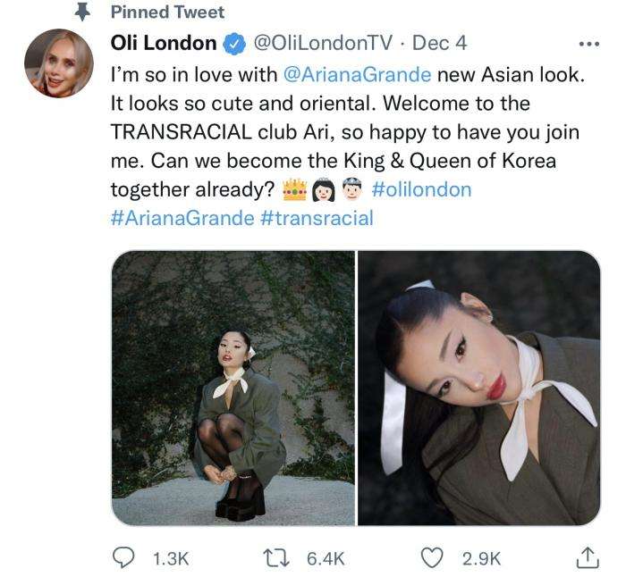 アリアナ・グランデが意図的に見た目を「アジア人風」に? TikTokユーザーの指摘にファンたちも賛否両論