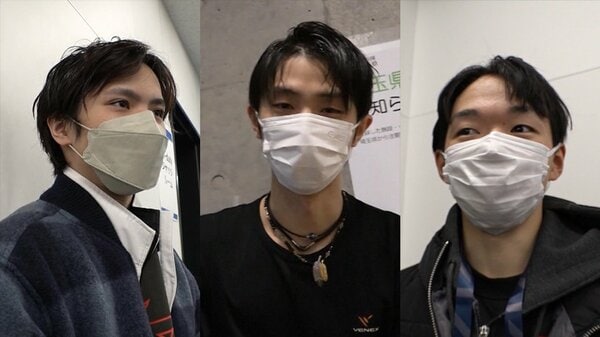 演技を終えた選手たちの声　代表3枠をかけて...男子SP