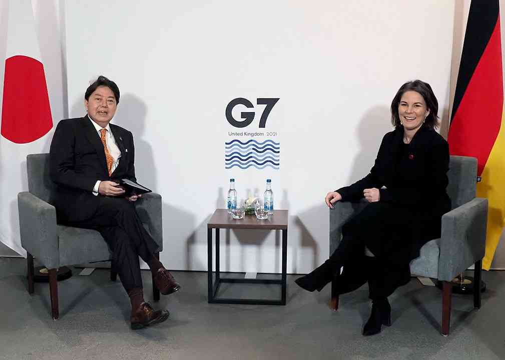 林氏、5カ国外相と個別会談　インド太平洋で連携確認（時事通信） - Yahoo!ニュース
