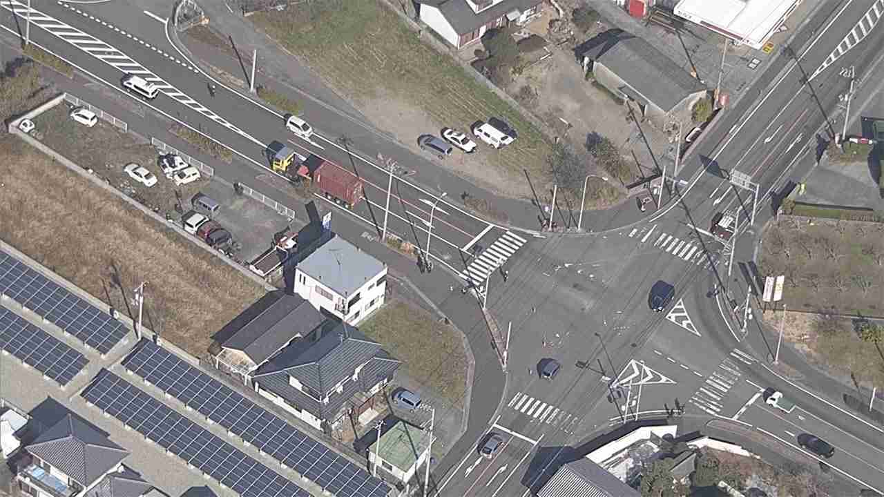 登校中の小学生がトレーラーにはねられ死亡 小学4年の10歳女児 トレーラーの運転手を現行犯逮捕