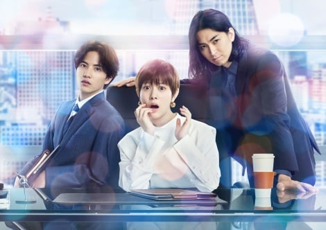高畑充希主演『ムチャブリ！』メインビジュアル2種類公開 “お仕事モード”&“板挟み恋の予感”