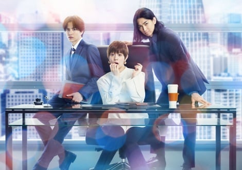 高畑充希主演『ムチャブリ！』メインビジュアル2種類公開 “お仕事モード”&“板挟み恋の予感”