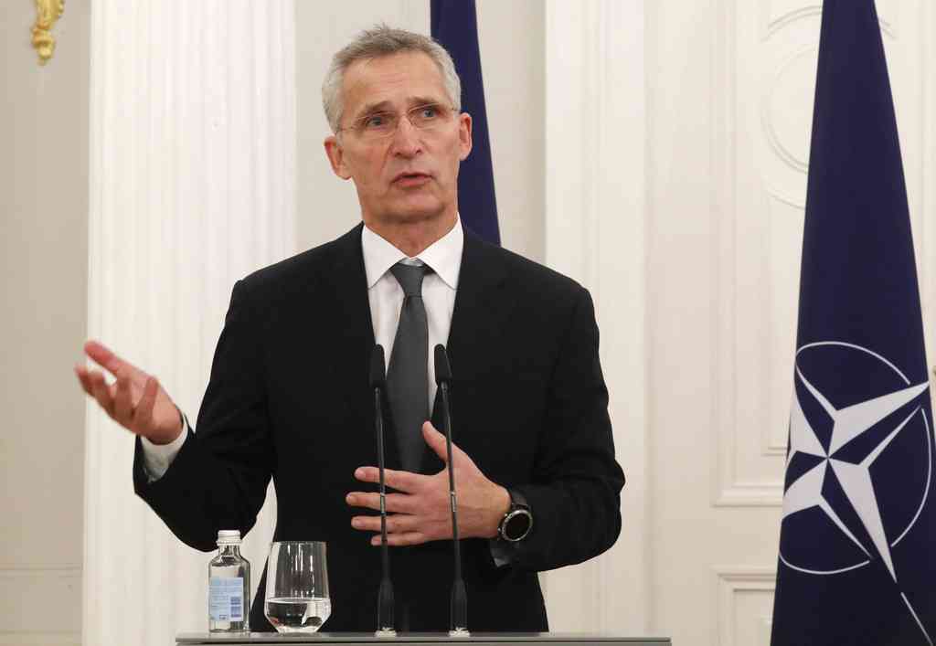 ロシア軍への対応協議　ウクライナ国境集結で　NATO外相理事会（時事通信） - Yahoo!ニュース