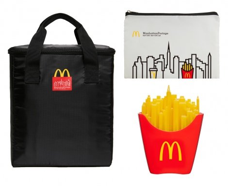 【福袋2022】マクドナルドは「マンハッタンポーテージ」とコラボ 美しく光るポテトライトに保温・冷リュックなどSPグッズ