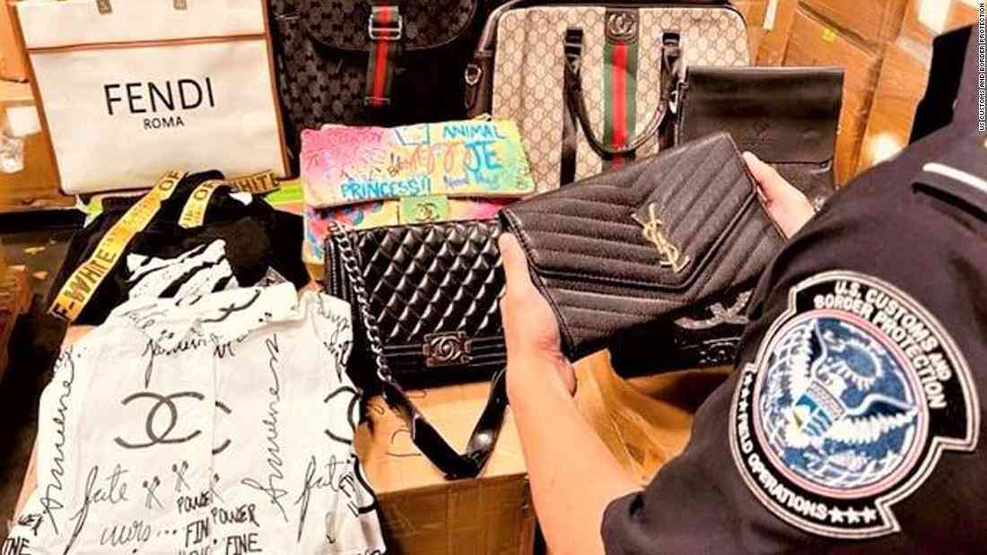 偽ブランド品３４億円相当を押収、中国からのコンテナ　米ロサンゼルス港（CNN.co.jp） - Yahoo!ニュース
