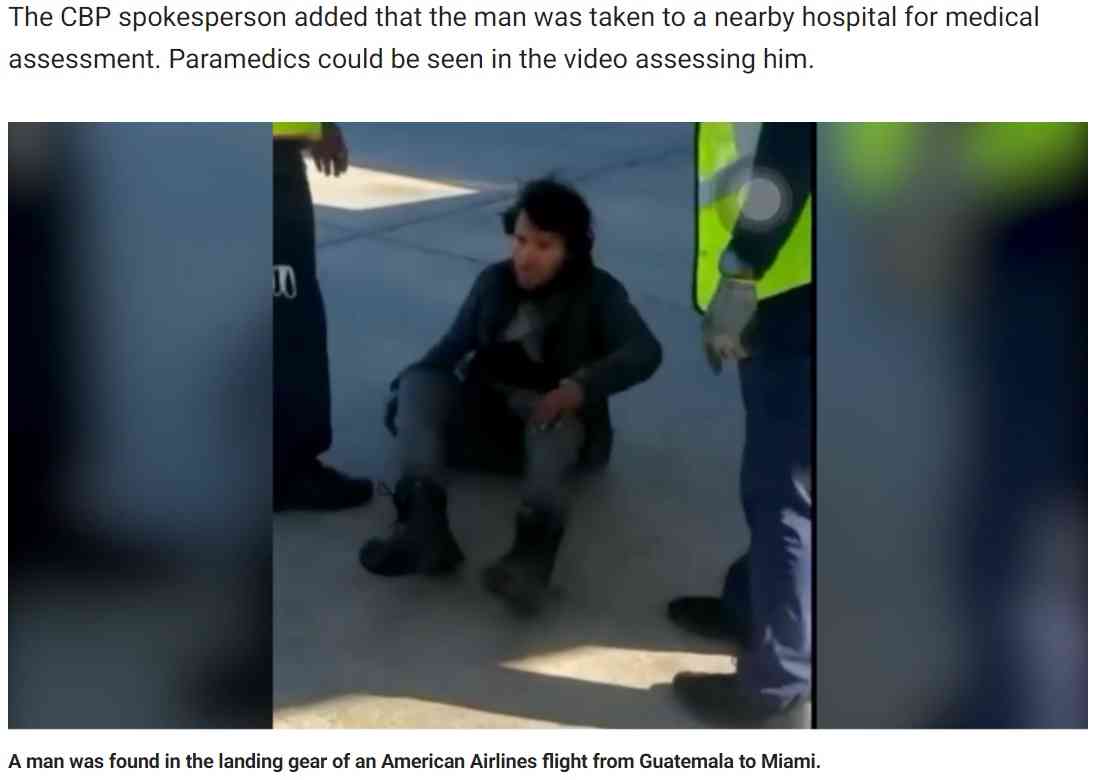 【海外発！Breaking News】飛行機の車輪格納庫に隠れて密航した男が逮捕　氷点下で2時間半のフライトに耐え「生きているのが信じられない」（米）＜動画あり＞ | Techinsight（テックインサイト）|海外セレブ、国内エンタメのオンリーワンをお届けするニュースサイト