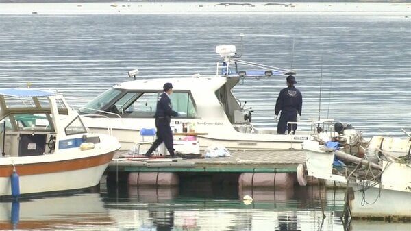 クルーザーで男性2人死亡　高濃度の一酸化炭素検出