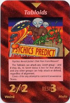 イルミナティカードの予言⑫タブロイド編 |