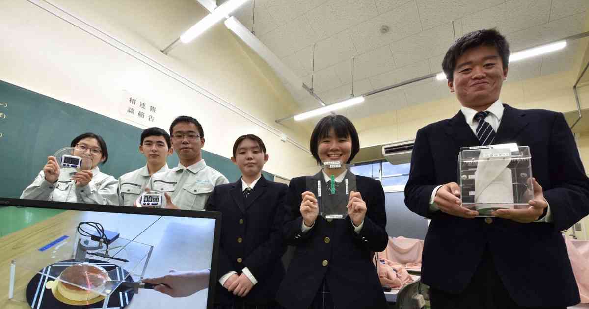 ケーキを均等に切る装置、高校生が発明　きっかけは家での争奪戦 | 毎日新聞