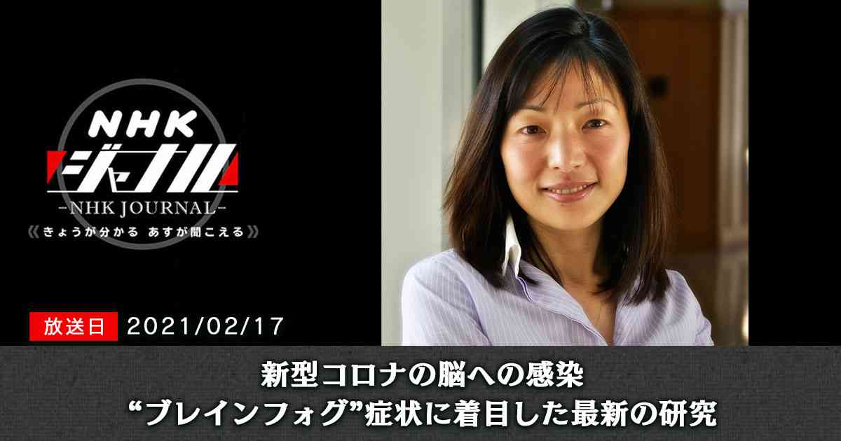 新型コロナの脳への感染　“ブレインフォグ”症状に着目した最新の研究｜読むらじる。｜NHKラジオ らじる★らじる
