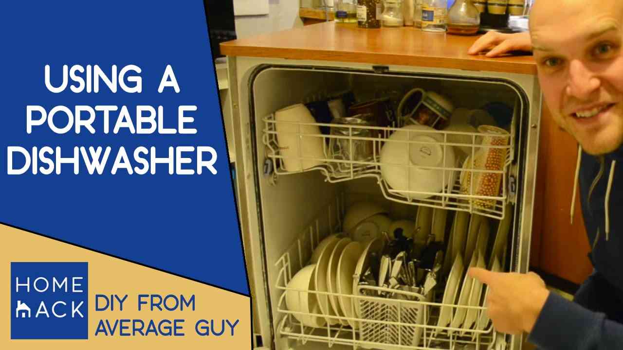 How to use a portable dishwasher - YouTube