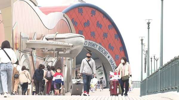 ディズニー人気でホーム長く　JR「舞浜駅」長さ1.5倍に