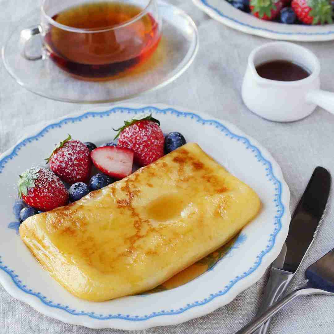 お餅でフレンチトースト風。食べたいときにすぐ作れる！ - macaroni