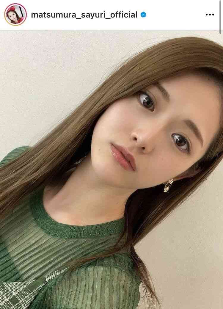 元乃木坂46松村沙友理、イメチェンの大人ストレートヘアに「いいね」6万超＆「美の暴力」の声