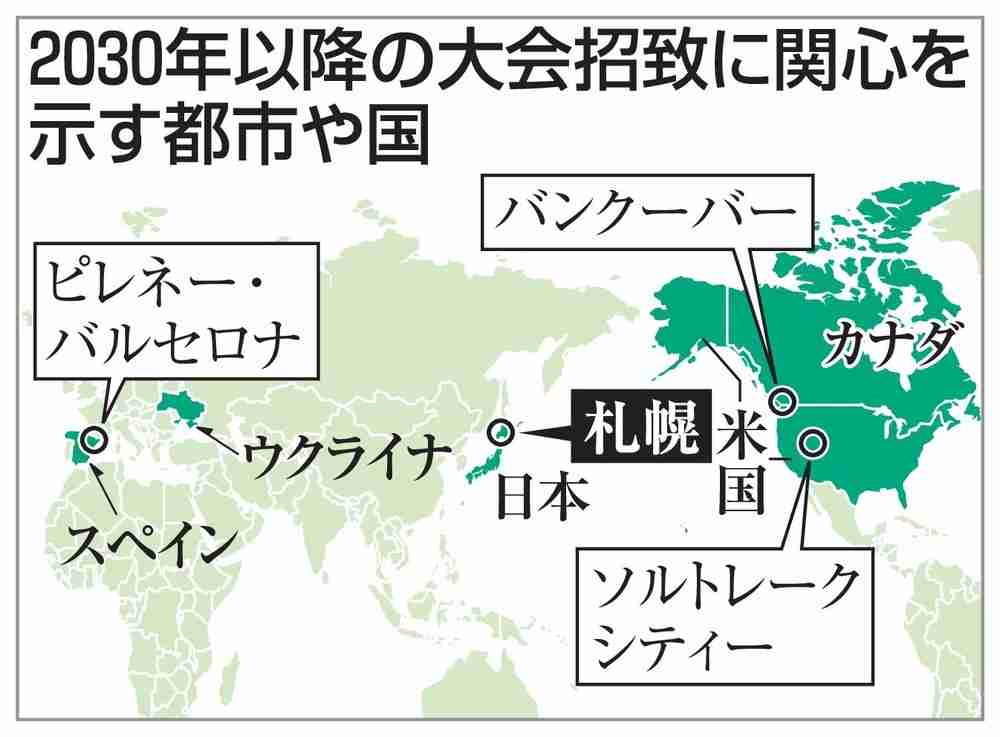 2030年冬季五輪、年内にも内定　札幌本命、IOCと協議（共同通信） - Yahoo!ニュース