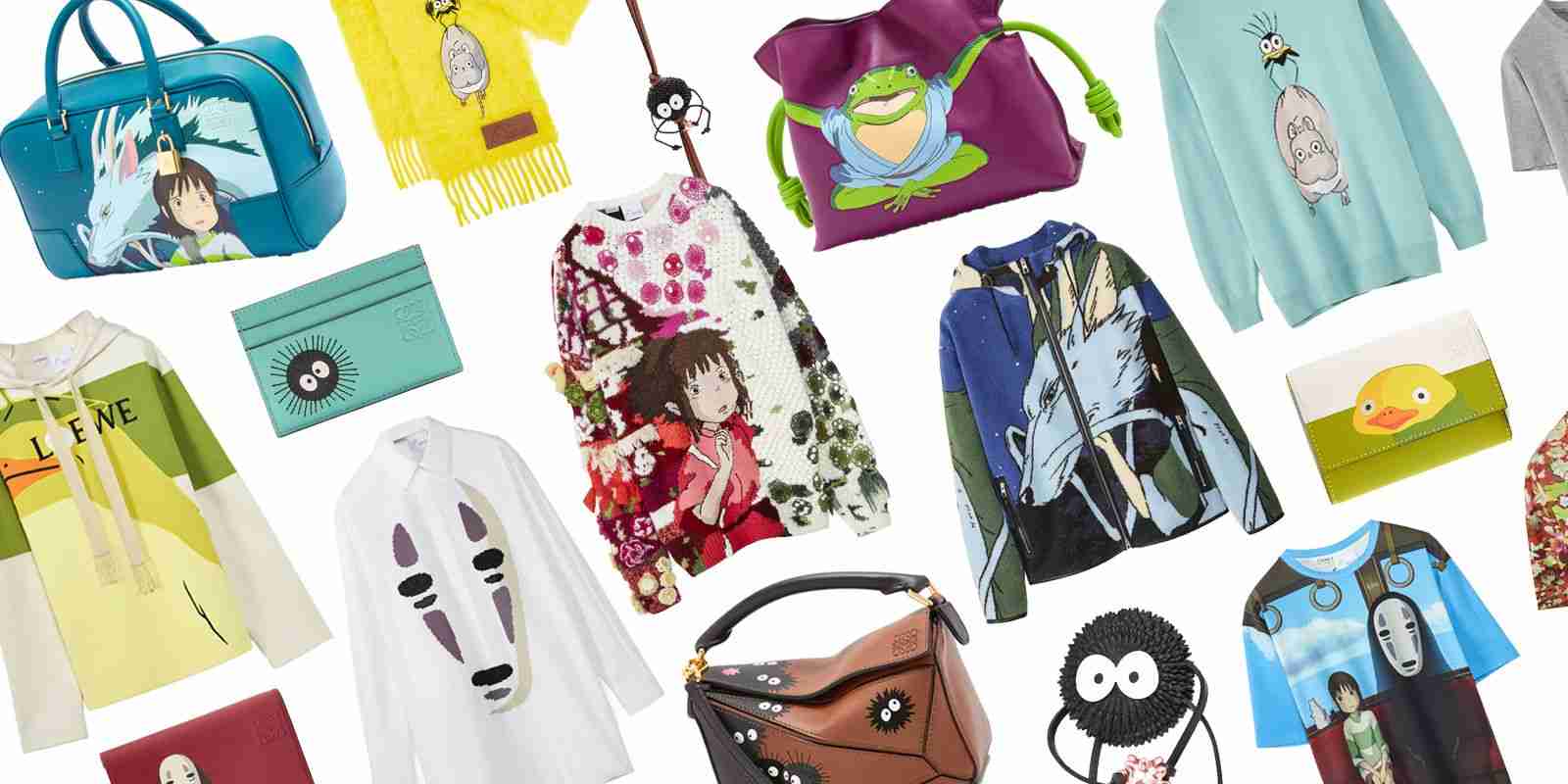 「千と千尋の神隠し」とロエベのコラボコレクションが大人気　約5000万円の高額転売も