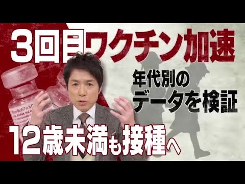 緊急、12歳未満へのワクチン接種承認決定。全年代別のコロナ、ワクチンリスクも検証【大石が深掘り解説】 (22/01/21 21:27) - YouTube