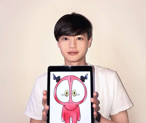 瀬戸康史「PUFFY感すごい」双子を描いたポップな絵に「可愛すぎる」「確かに似てる」