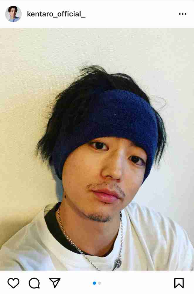 伊藤健太郎　「少し髭が伸びました」オフ感満載の自撮りショットに「ワイルドで素敵」「ダンディ」の声