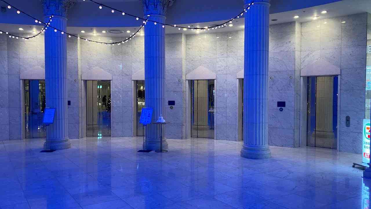 【停止階】新横浜プリンスホテルのエレベーター - YouTube