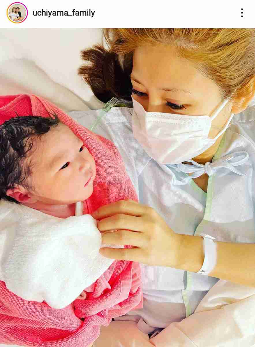 内山信二、第1子女児誕生を報告「僕に似ててビックリ！目、口、八の字眉毛まで」