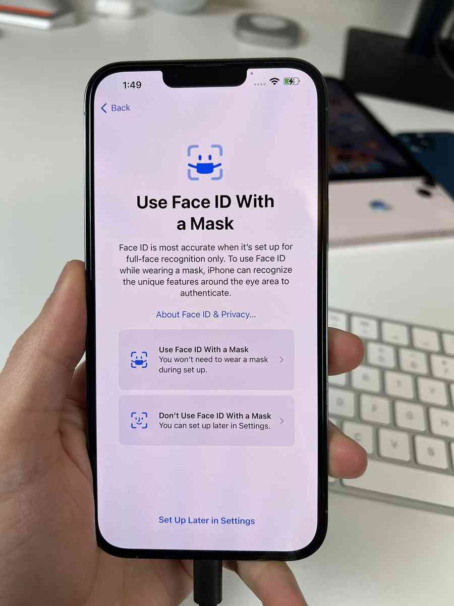 AppleがiOS 15.4のベータ版にマスク着用してFace IDを使用できる機能を実装