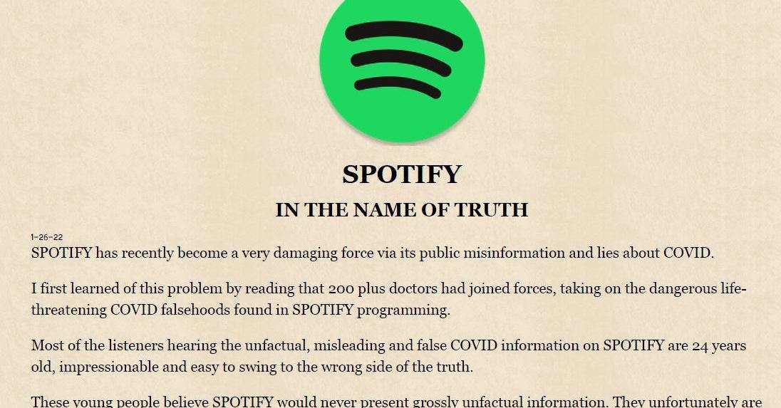 ニール・ヤング、Spotifyから全曲引き上げへ　反ワクチンのPodcastへの抗議で - ITmedia NEWS