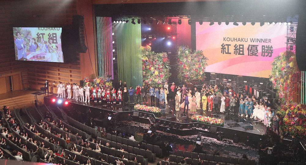 2年ぶり有観客開催「紅白」第2部視聴率34・3％　歴代最低を更新　前年から大幅6P減― スポニチ Sponichi Annex 芸能