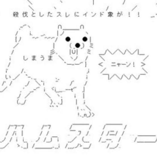 【2ちゃんねる】色んなアスキーアートがみたい