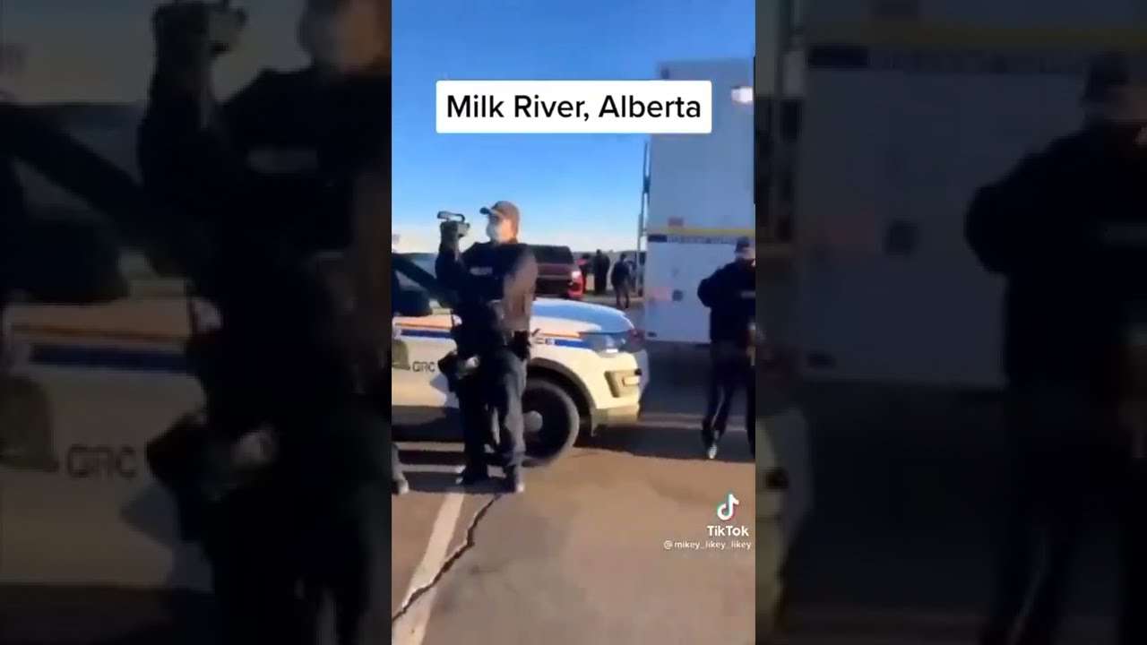? Police Showed Up to Arrest...and ??CANADIANS ?? did this.. - YouTube