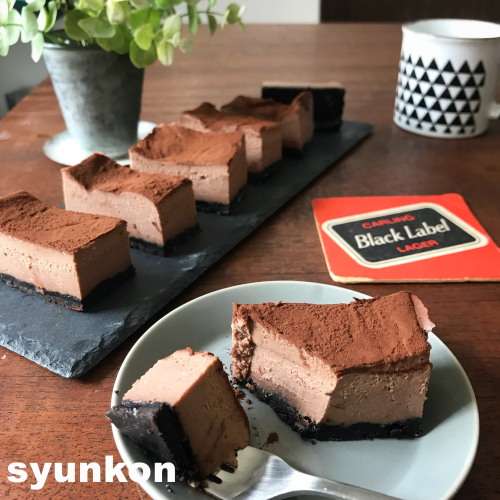 ※オススメです【バレンタインに】レンジで！濃厚生チョコチーズケーキ | 山本ゆりオフィシャルブログ「含み笑いのカフェごはん『syunkon』」Powered by Ameba