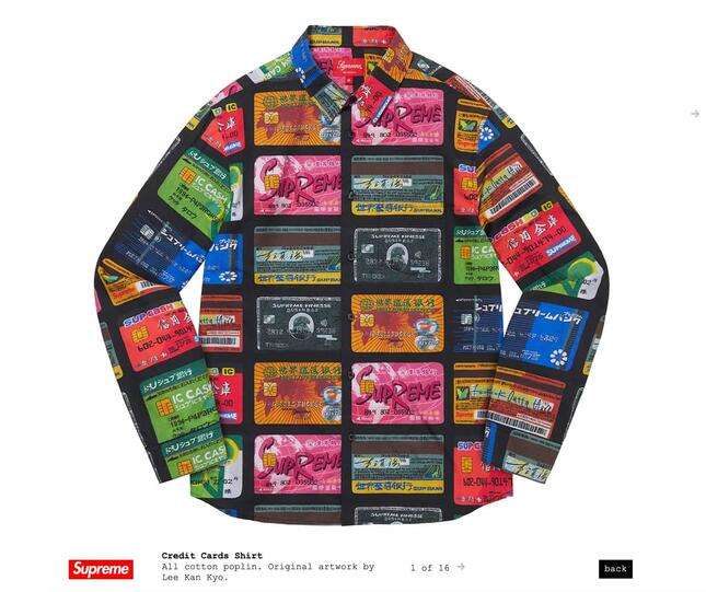 「Supreme」Tシャツがスーパーのチラシ化「大特価」「税込」の文字躍る