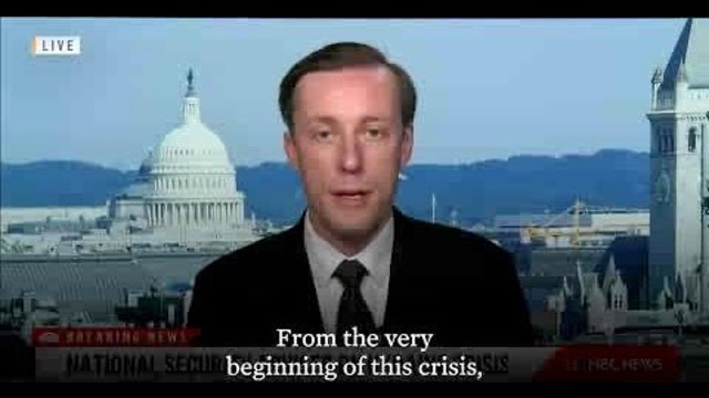 An Update from National Security Advisor Jake Sullivan