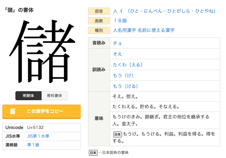 『儲』という字は「信じる者」とは書かないという話 - ゆとりずむ