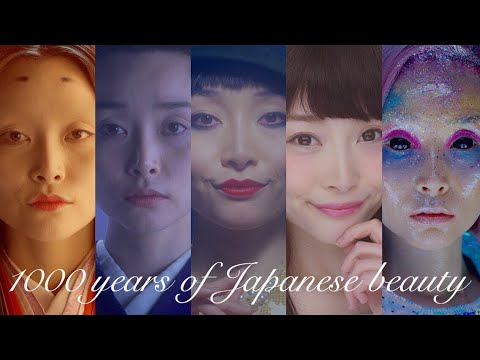 タイムスリップメイク〜日本女性 1000年の道のり〜 | 1000 years of Japanese beauty-- Evolution of women - YouTube
