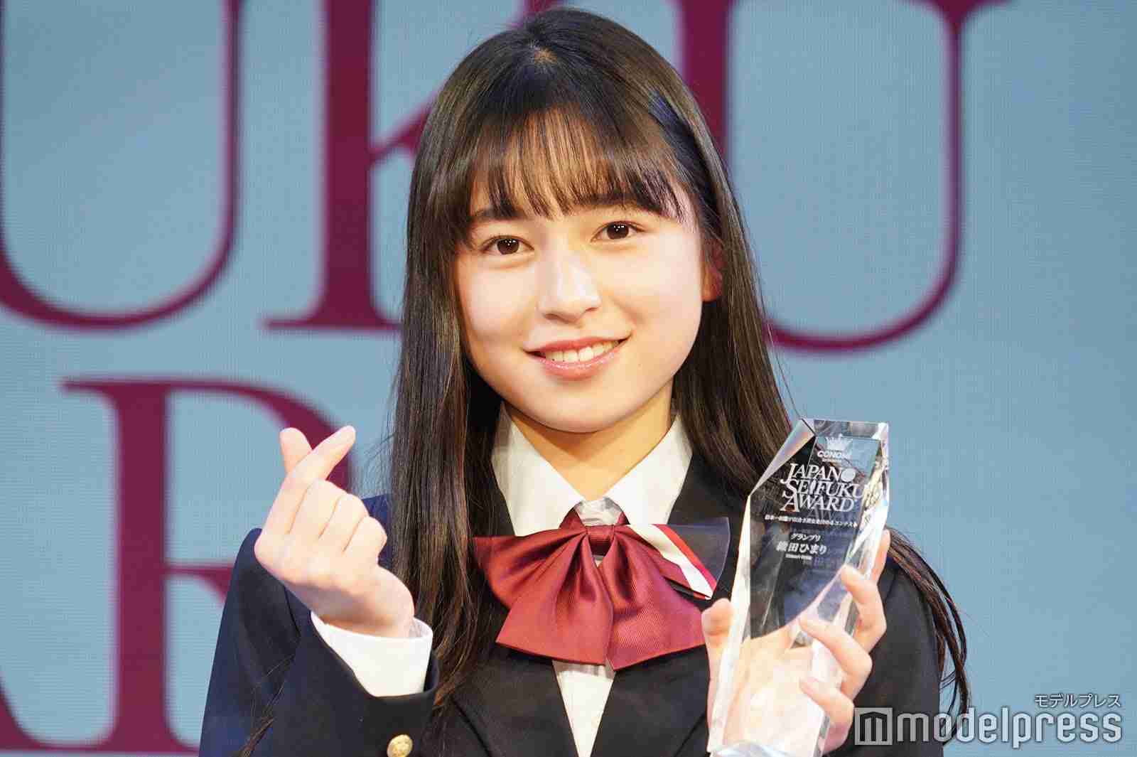 日本一制服が似合う女子グランプリは中学3年生・織田ひまり　ガールズポップユニットBREAK TIME GIRLSとしても活動